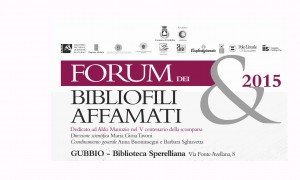 Primo Forum dei Bibliofili Affamati